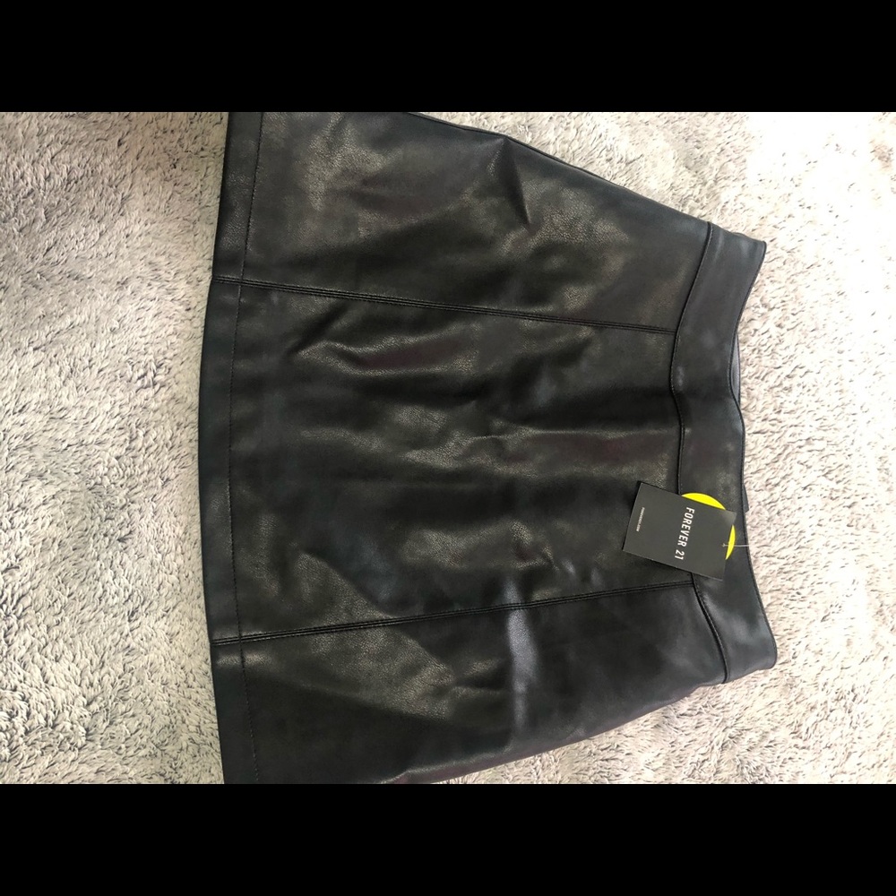 Leather Skirt